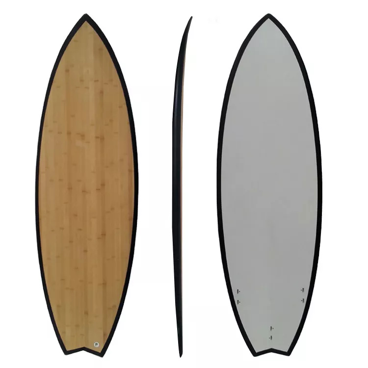 Customized Epoxy Shortboard Fish Tail Surfboard With Surfboard Fins