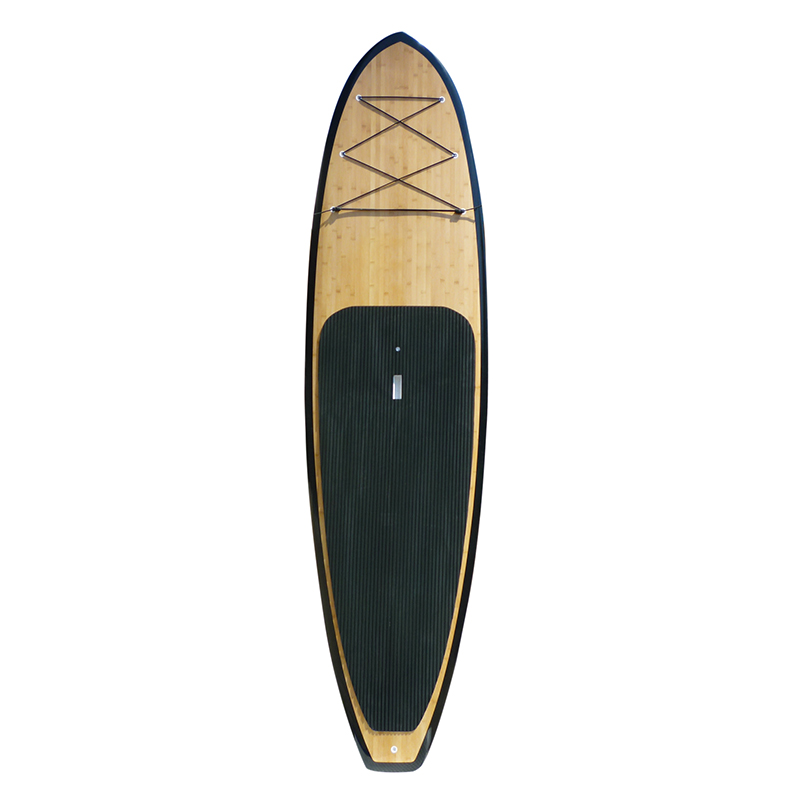 10'6 Bamboo Stand Up Paddle Boards Fiberglass Paddle Boards SUP